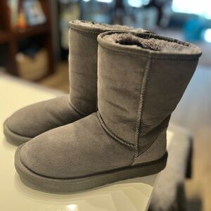 UGG Gray Suede Boots US 7